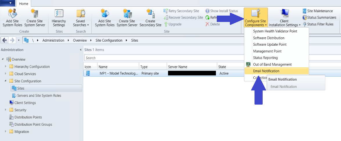 SCCM: Configuring Email Notifications with Office 365