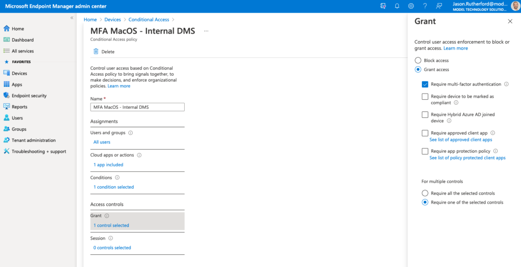 MDM, Modern management, Intune