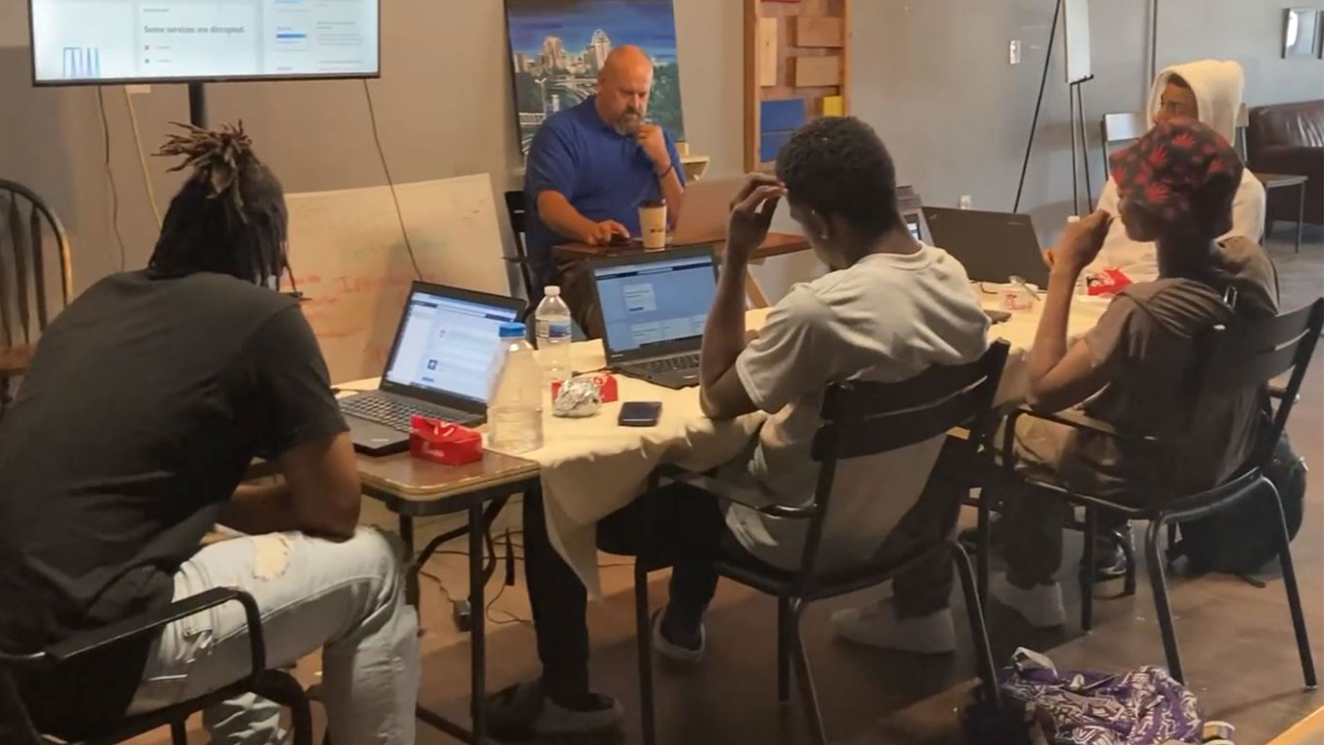 Model Partners With Microsoft and St. Louis Nonprofit To Help Critically-Disadvantaged Young Men Prepare For A Career In Tech